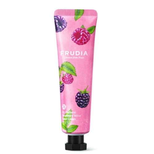 Крем для рук с дикой малиной Frudia Raspberry Wine Hand Cream Squeeze Therapy 30г
