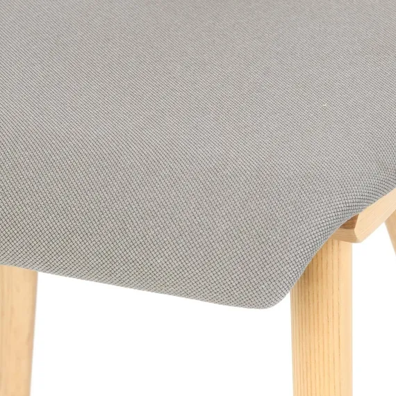 Стул Yard светлое дерево с серым сиденьем