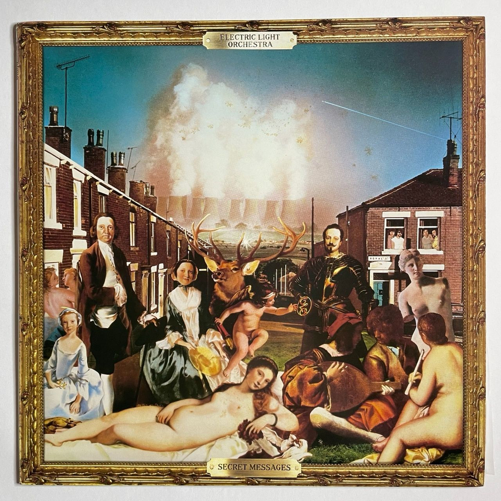Винтажная виниловая пластинка LP Electric Light Orchestra Secret Messages (Japan 1983) (No Obi) Bluebird 25AP 2640