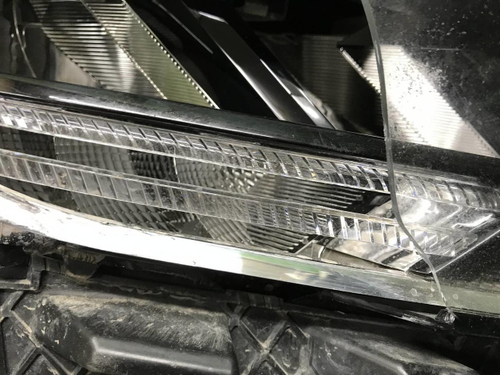 Битая Фара правая VW Polo 6 (2020-2022) LED