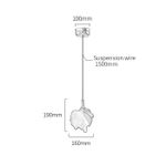Подвесной светильник MT9138-1H french gold
