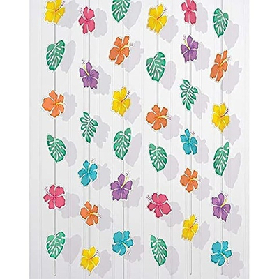 Гирлянда вертикальная «Гибискус», 210 см, 6 шт