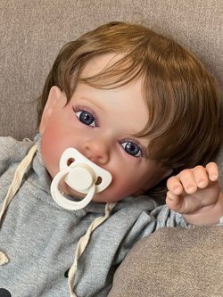 Кукла Реборн мягконабивная 60см в пакете (FA-159)