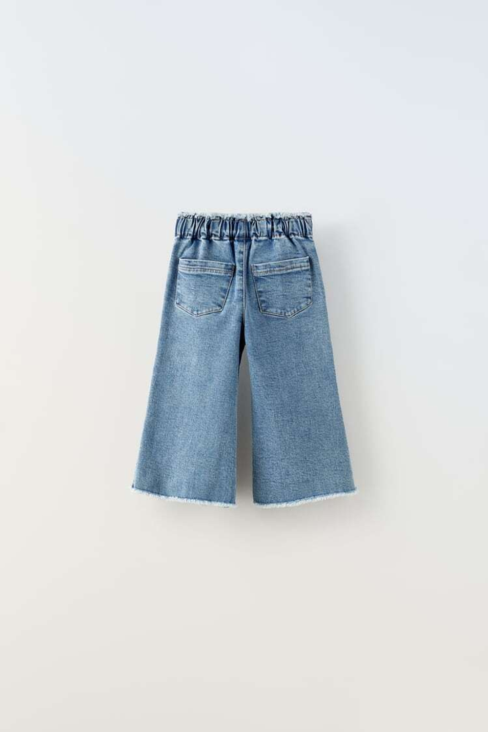 ZARA РАСКЛЕШЕННЫЕ ДЖИНСЫ, СИНИЙ