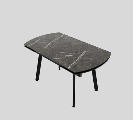 Стол керамический Князь 1400х800х300 Чёрный