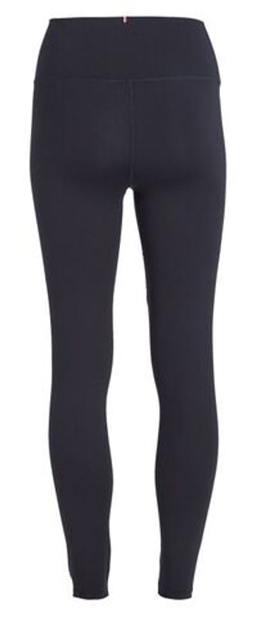 Leginsy Tommy Hilfiger HW Essential Legging 7/8 - небесный