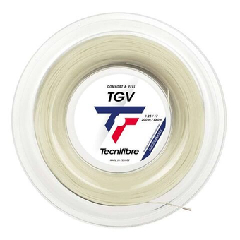 Теннисные струны Tecnifibre TGV (200 m) - natural