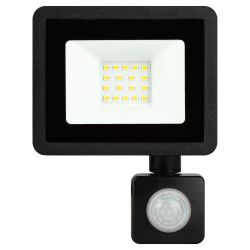 Прожектор светодиодный уличный ЭРА LPR-042-2-65K-020 20Вт 6500K IP44 рег инфракрасный датчик движения гарантия 2 года | Прожекторы Стандарт