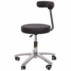 Стул мастера со спинкой БИЛЛИ, металл черн