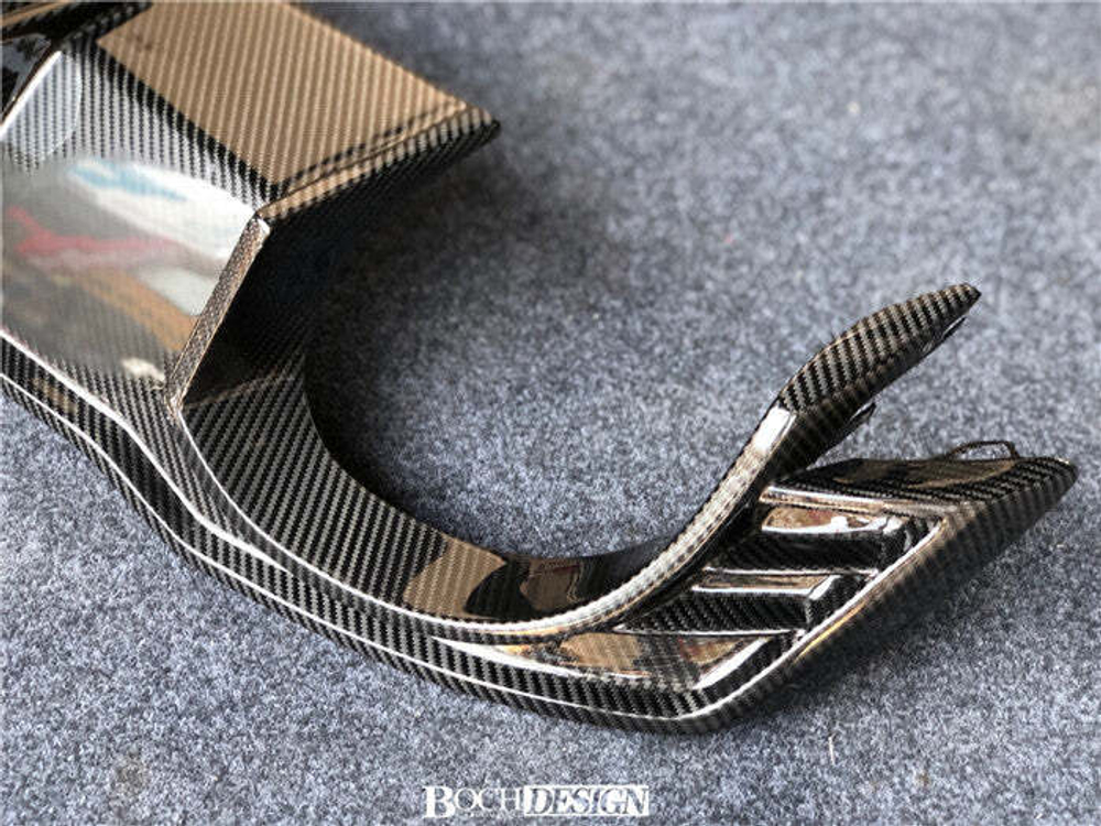 Карбоновый диффузор для AUDI RS5 B9 2017 - 2019 Ауди обвес