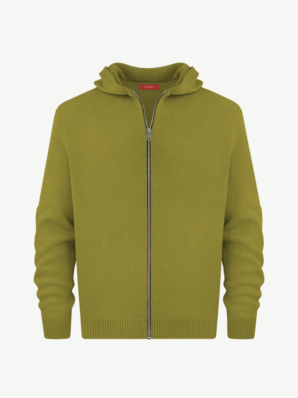 Толстовка на замке из хлопка