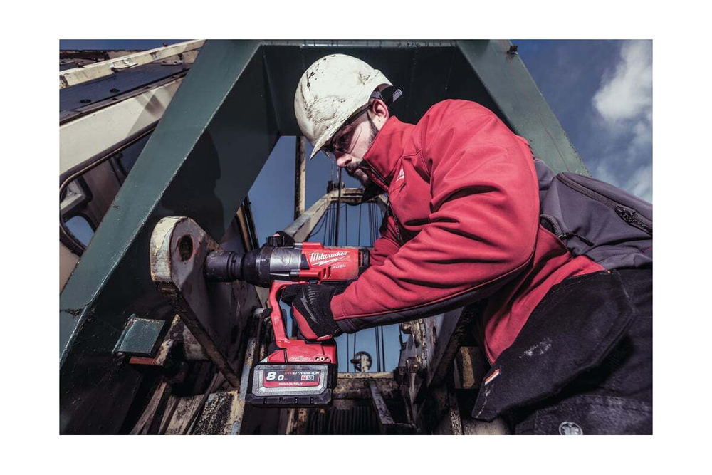Аккумуляторный импульсный гайковерт Milwaukee M18 ONEFHIWF1-802X ONE-KEY 4933459733
