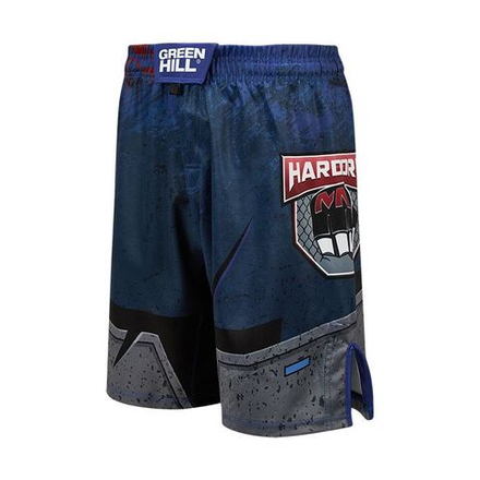 MMI-10568 Шорты HARDCORE MMA синие