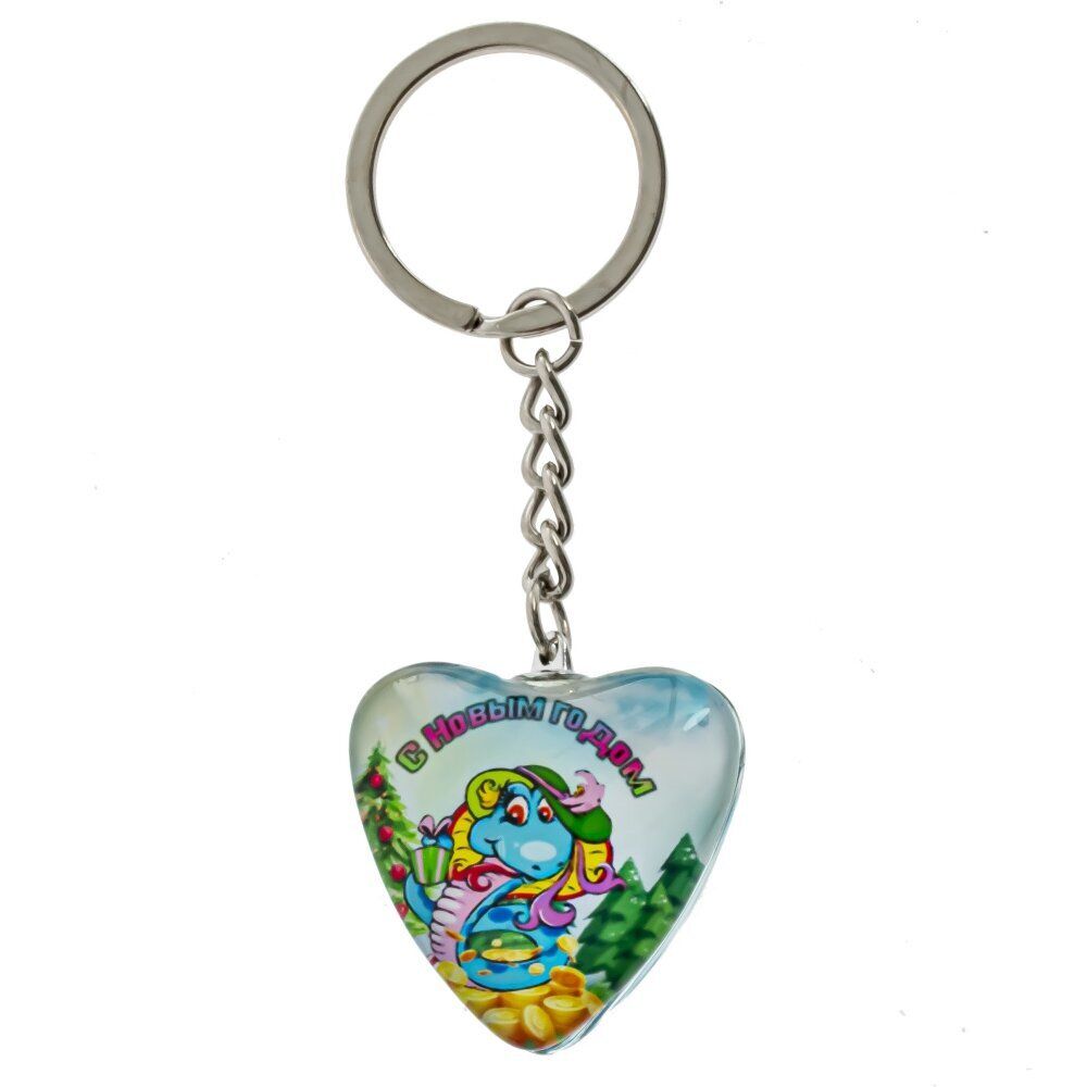 GAEM Брелок "Змейка", L3 W1,5 H9,5 см, 8в.