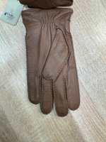 Перчатки. Мужские. Материал верха: Кожа оленя. Подклад: Трикотаж-шерсть. 5 шт.