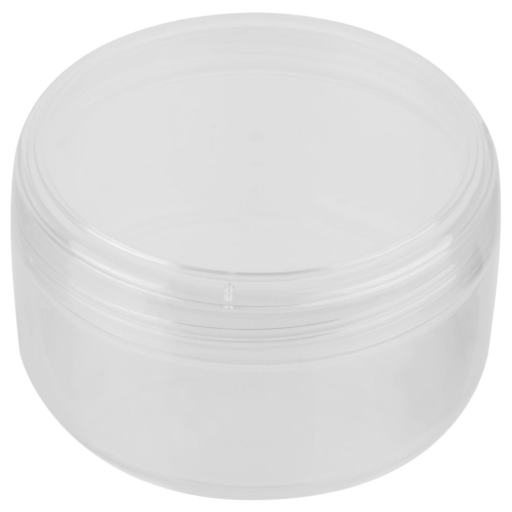 Банка прозрачная пластиковая с отсекателем, 200мл