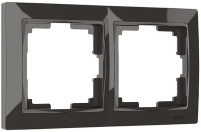 Рамка 2-я WERKEL Snabb серо-коричневый basic WL03-Frame-02