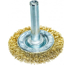 ЩЕТКА Д/ДРЕЛИ 40ММ ПЛОСКАЯ ЛАТУН/ВИТАЯ MATRIX 74442