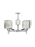 Потолочная люстра 5*E27*60Вт хром