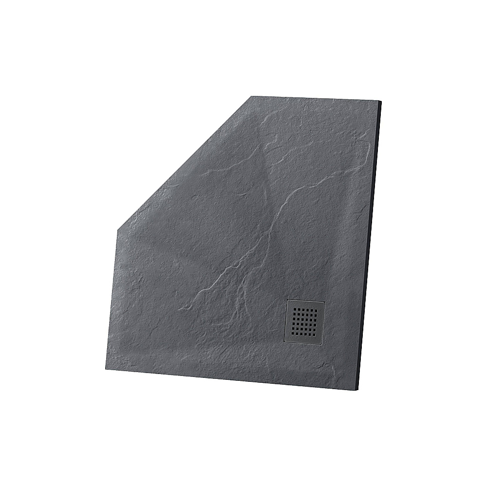 Душевой поддон Vincea VST-4SP1010A 100x100 антрацит
