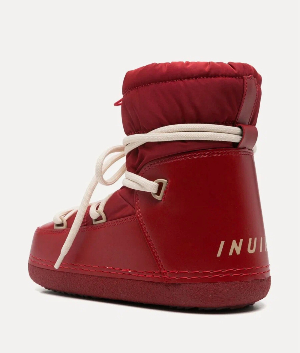 Текстильные полусапоги INUIKII 75101-078 Mountain Boot Red
