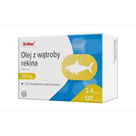 Dr.Max Масло печени акулы - 120 капсул