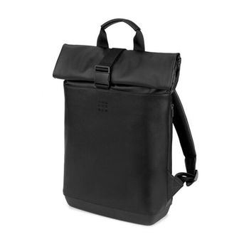 Рюкзак Moleskine Classic Rolltop 40x32x12 см из эко-кожи (ET86RBKBK)