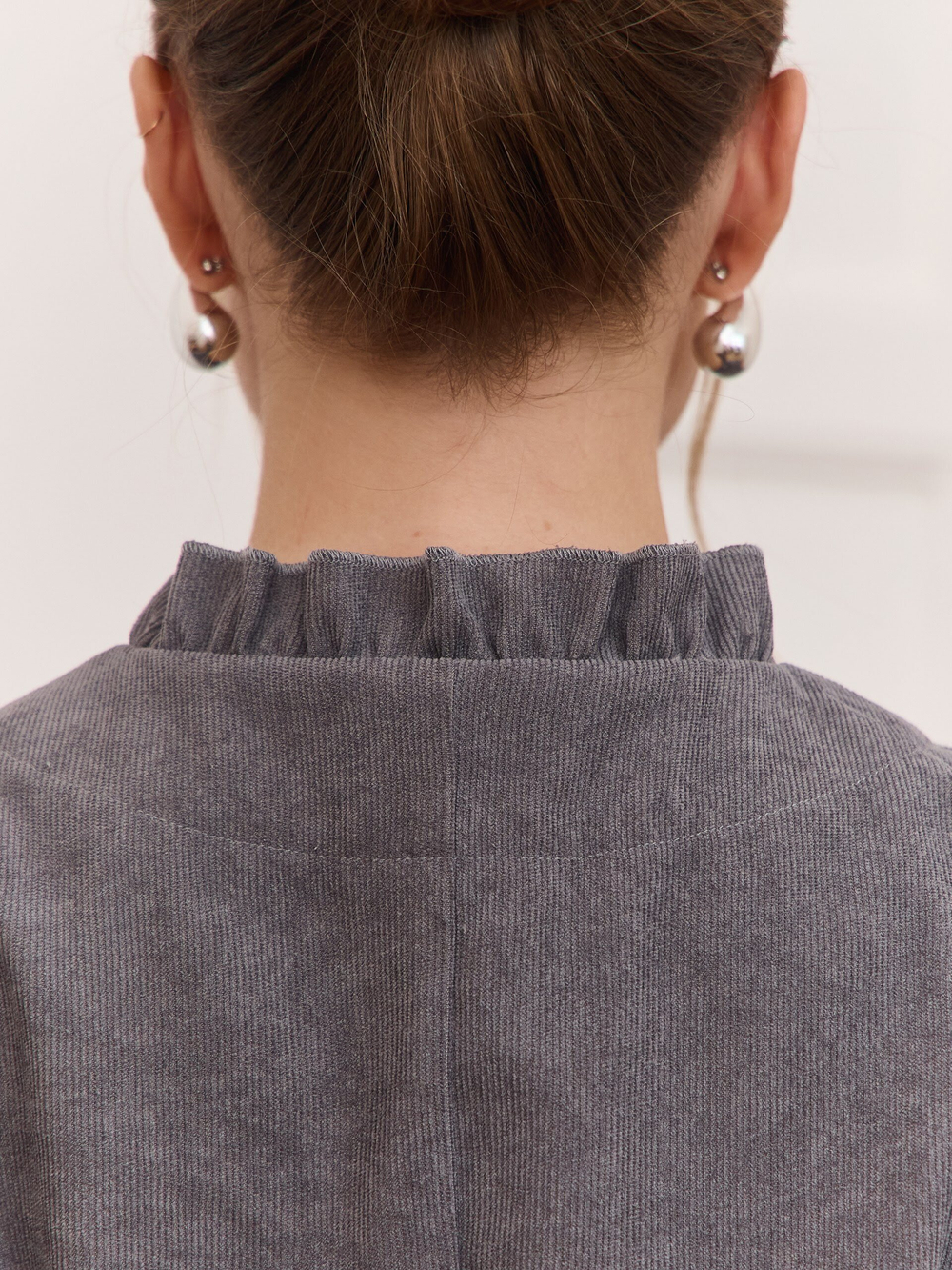 Жакет вельвет укороченный