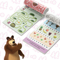 IQ-блокноты набор, 6 шт. Маша и Медведь