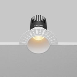 Светильник встраиваемый светодиодный Maytoni Dip DL120-10W-2.7K-TRS-W