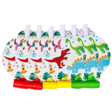 Язык-гудок «Динозаврики», 6 шт