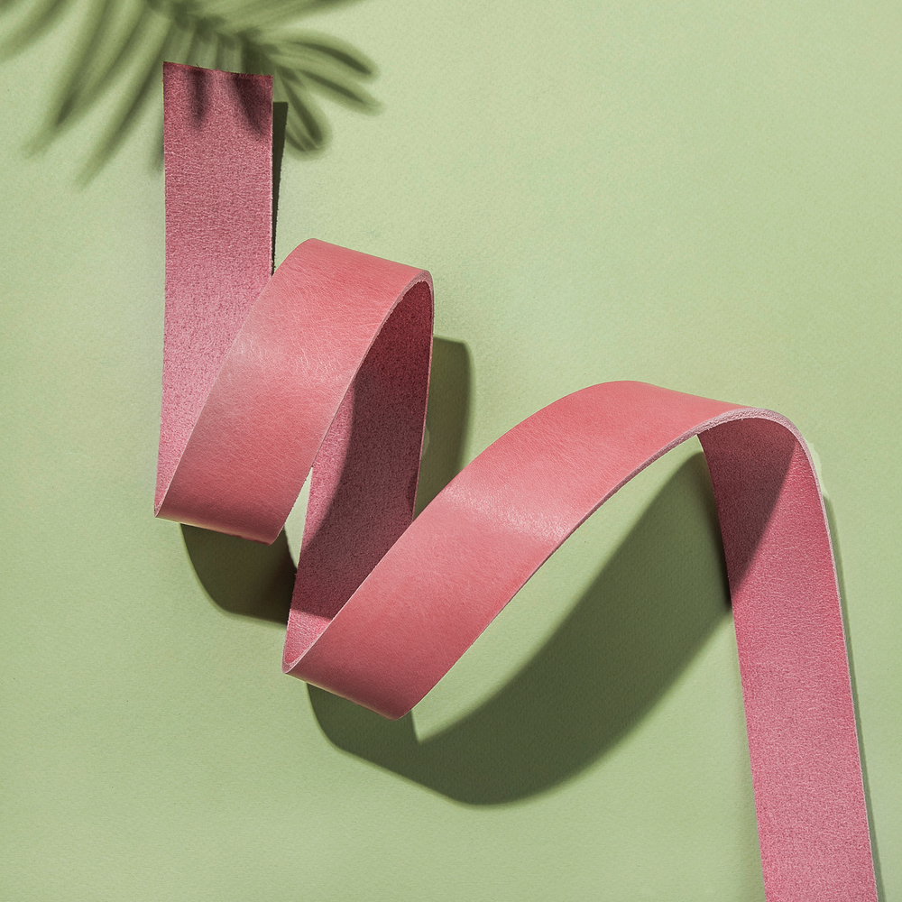 Ременная заготовка натуральной кожи из Италии Миссури МС41