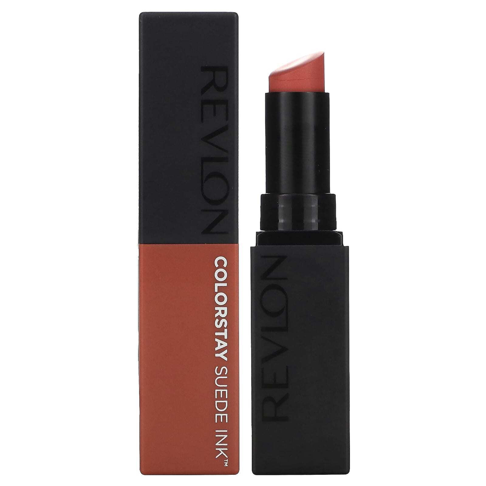 Revlon, Colorstay, замшевая губная помада, 002 No Rules, 2,55 г (0,09 унции)