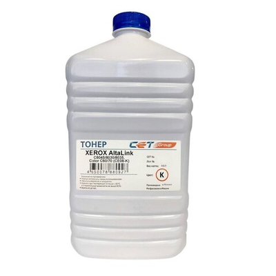 Тонер CE08-K (CPT) для XEROX AltaLink C8045/8030/8035, Color C60/70 (Japan) Black, 660г/бут, (унив.), CET111039K-660N