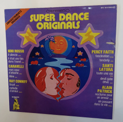 Винтажная виниловая пластинка LP Сборник Super Dance Originals (France 1975)