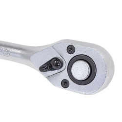 Трещотка реверсивная с накаткой 1/2''(24зуб., L-250мм) Forsage F-80724