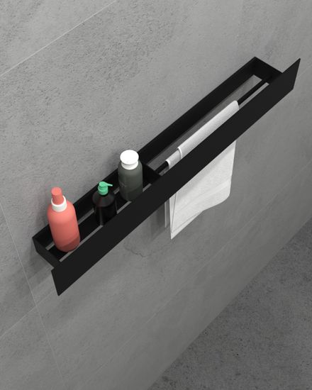 Полка Duo R (черный)