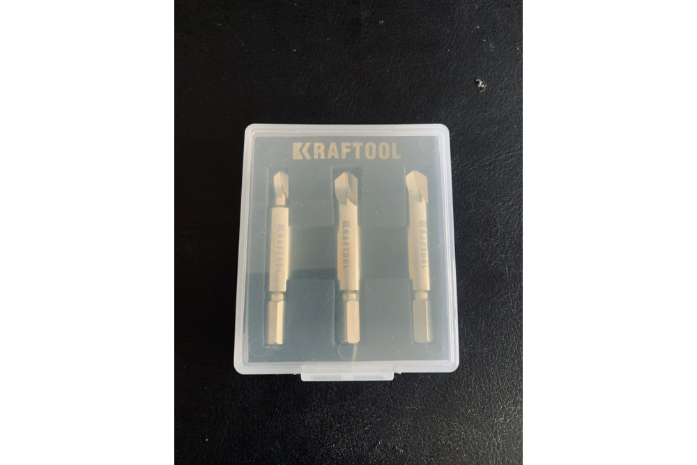 Набор экстракторов поврежденного крепежа KRAFTOOL 3 шт 26770-H3