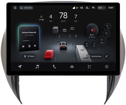 Магнитола для Toyota RAV4 2 2003-2005 - Teyes CC4-PRO монитор 13" 2K QLED на Android 13, Snapdragon 778G, 8+128, AI, CarPlay, DSP, 4G SIM-слот
