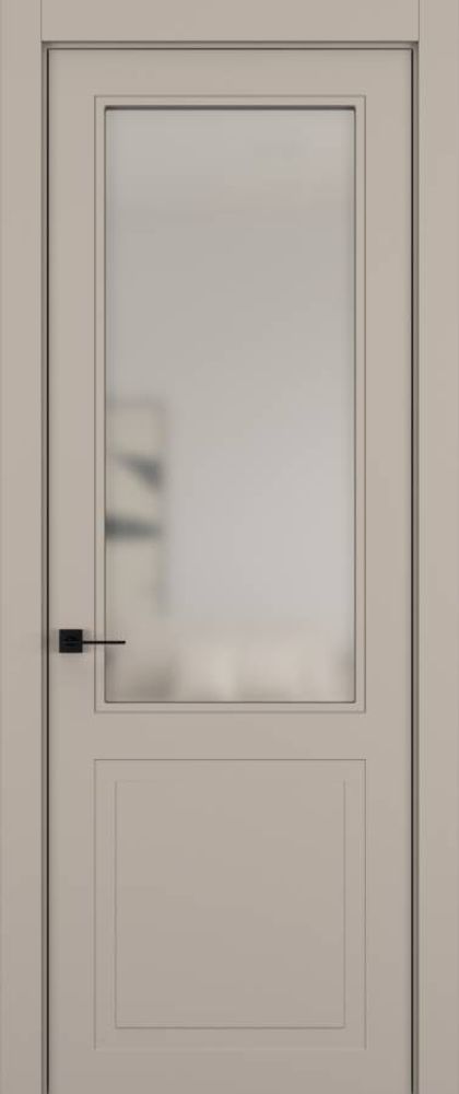 Дверь 02V GEOMETRY Матовый Латте