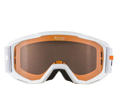 2024 Маска ALPINA Piney White Matt/Orange кат. 2