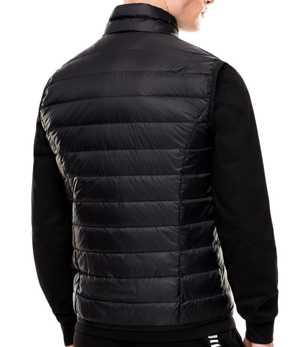 Теннисная жилетка EA7 Man Woven Down - black