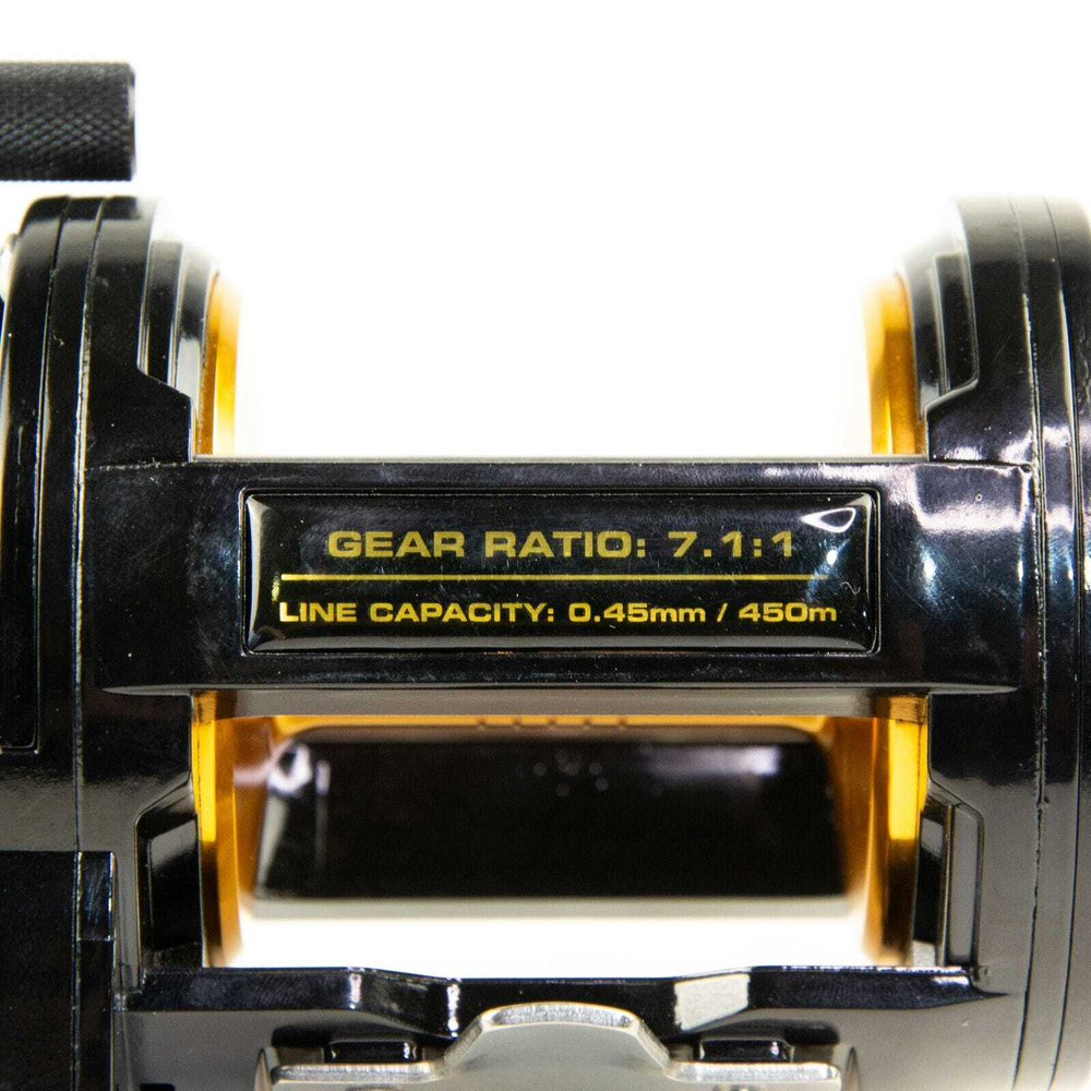 Катушка мультипликаторная Stinger PowerAge Boat 40L (4000, 3+1BB, мет. шпуля)