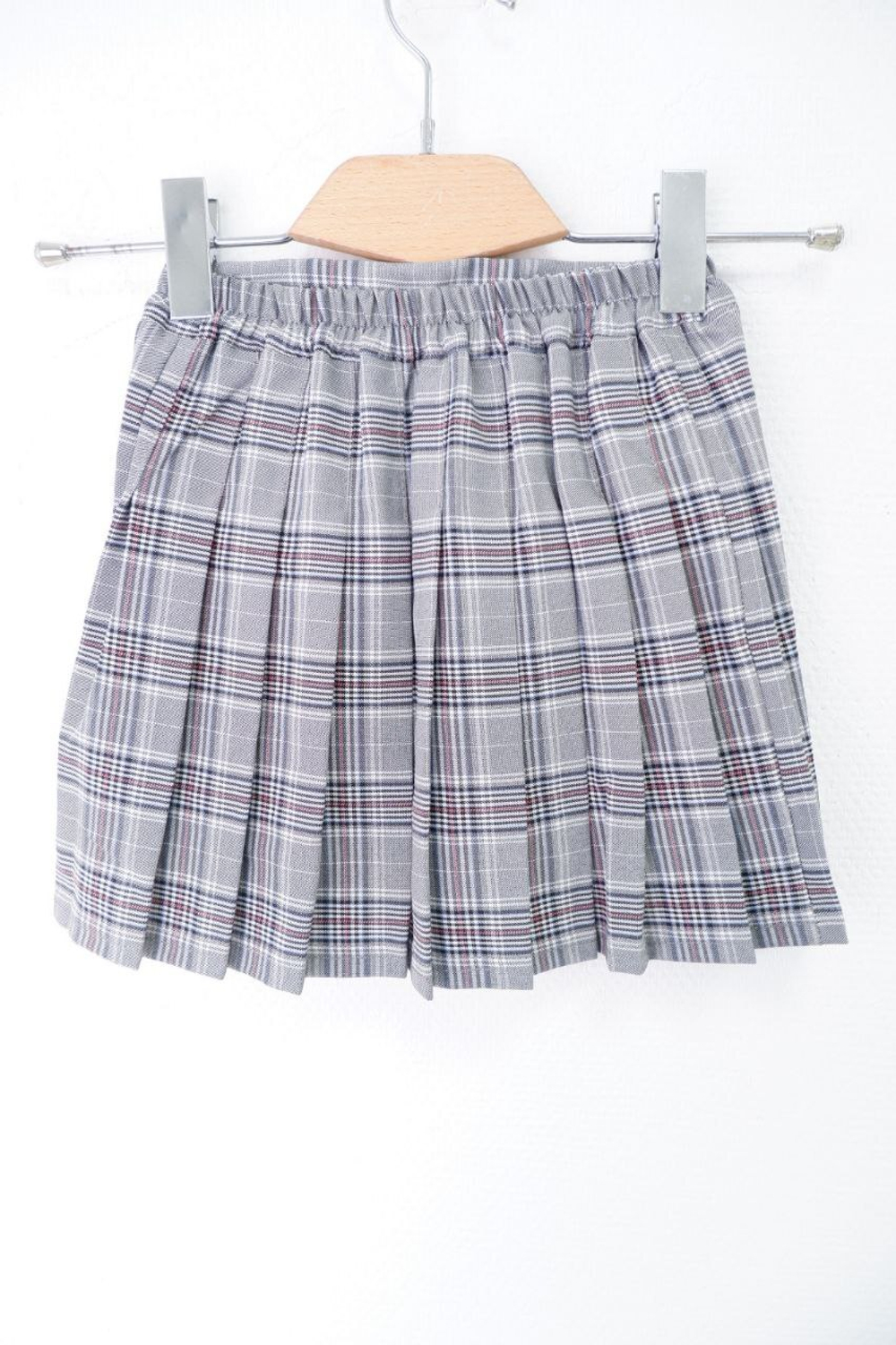 Юбка-шорты в клетку на 8 лет