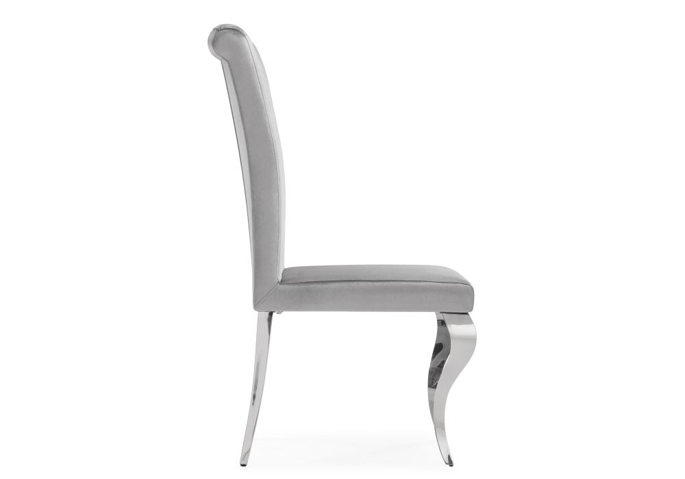 Стул на металлокаркасе Lund dark grey / steel