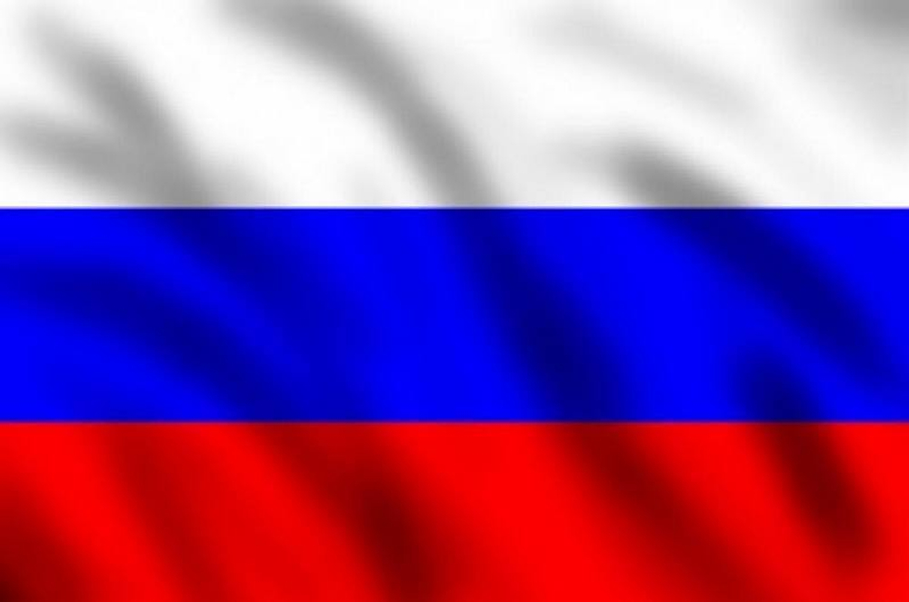 Флаг Триколор Россия шелковый двусторонний 90х135 см