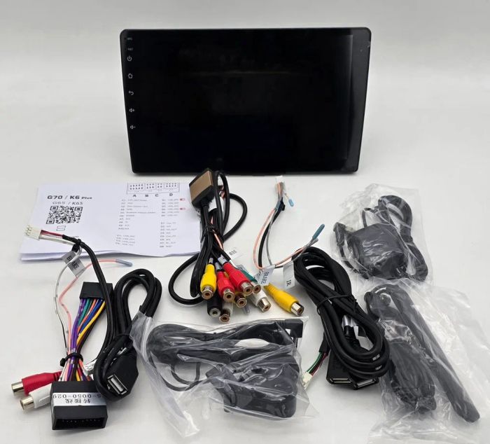 Магнитола для AUDI A4 2000-2008 (B6,B7) - Kuberg QLed, Android 14, Быстрейшая, CarPlay, SIM-слот