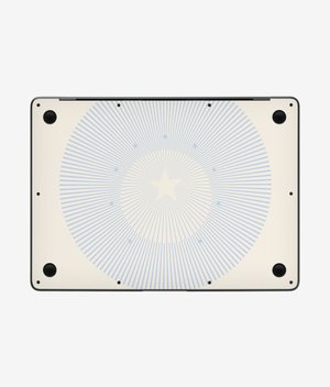 Виниловая наклейка WINTER GLOW для MacBook