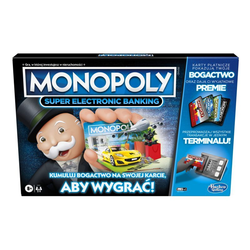 Game Monopoly Super Electronic Banking польская версия E8978