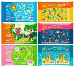Влажные салфетки детские антибактериальные Pamperino mini game №20 Kids микс